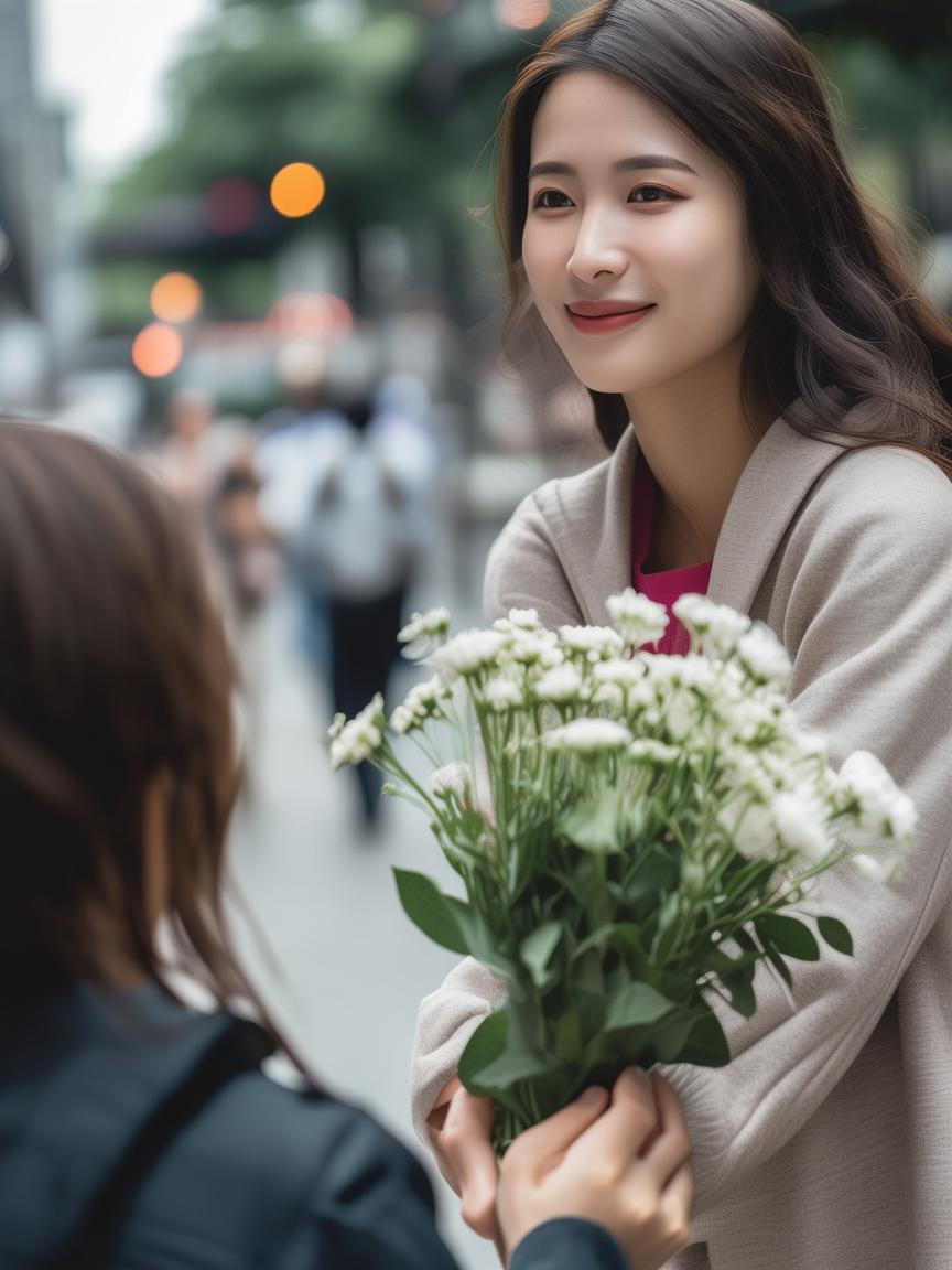 送花女孩抖音涨粉多少_送花女孩抖音粉丝数插图