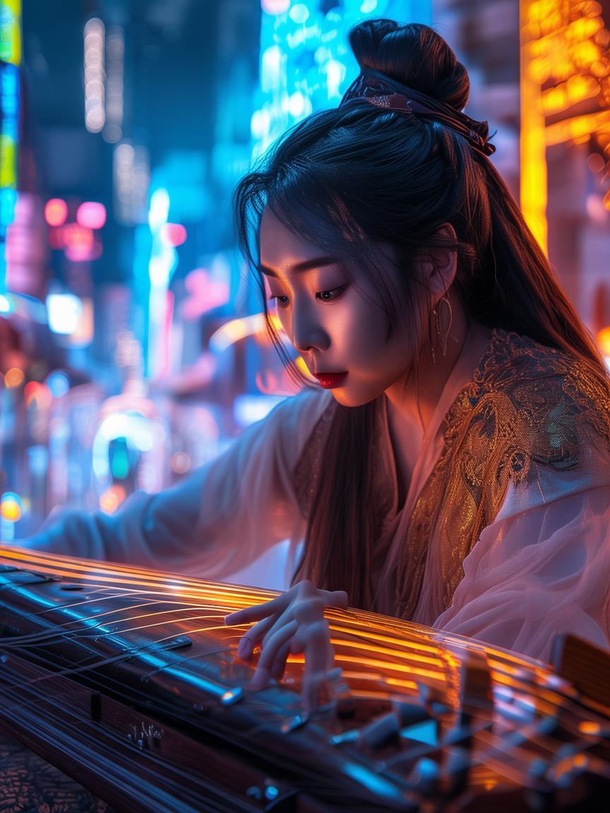古筝抖音五万粉丝是谁_古筝抖音万粉者是谁？插图